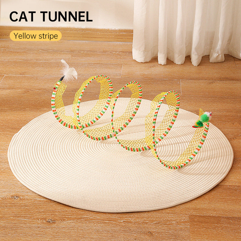 S-Shaped Cat Pet Tunnel