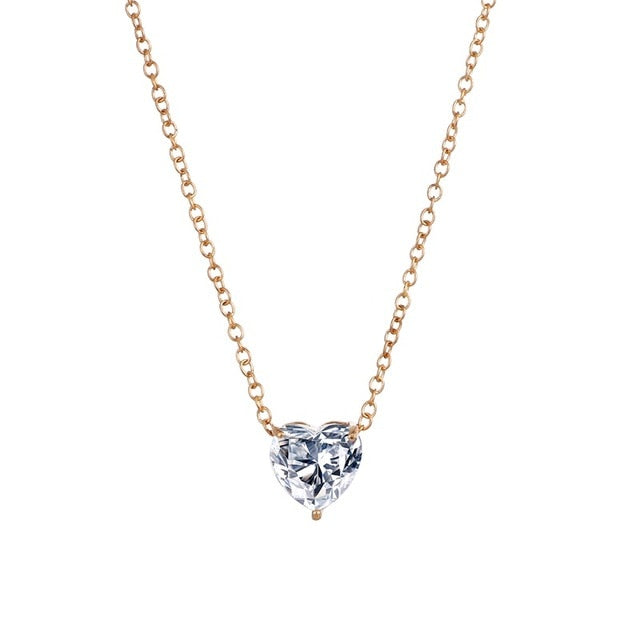 Crystal Heart Necklace