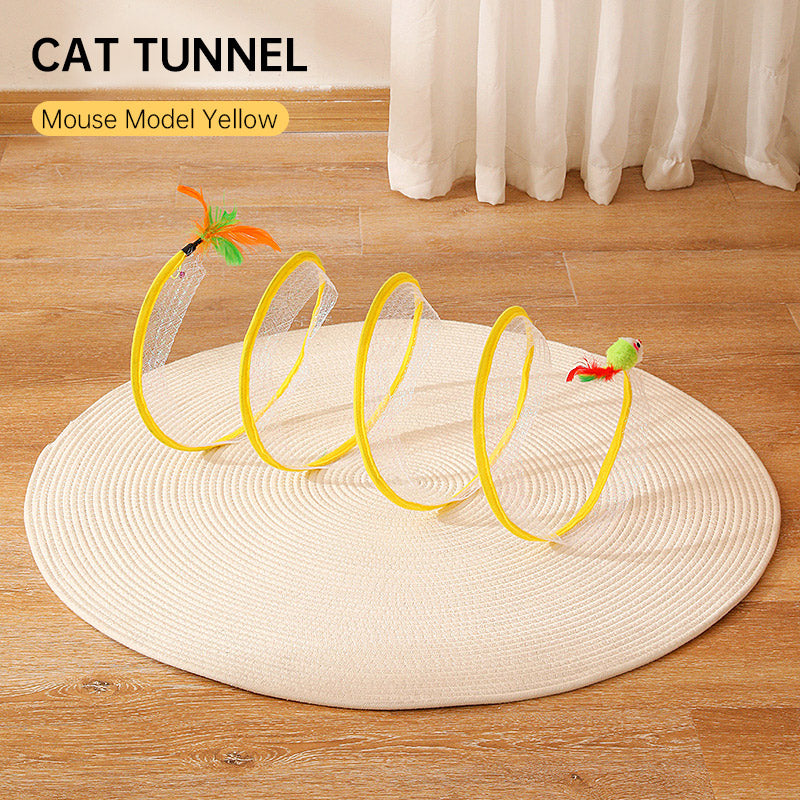 S-Shaped Cat Pet Tunnel