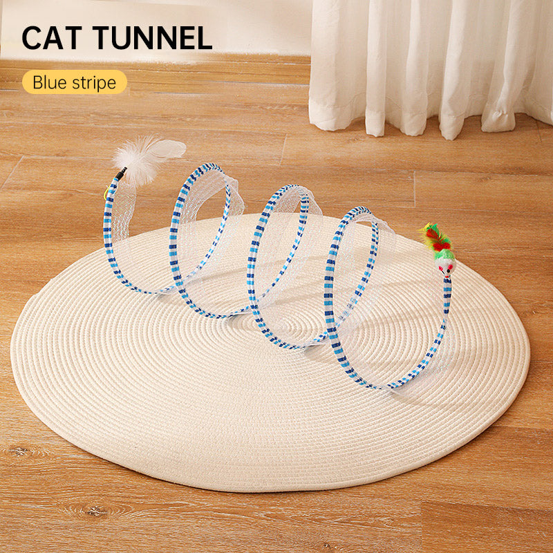 S-Shaped Cat Pet Tunnel