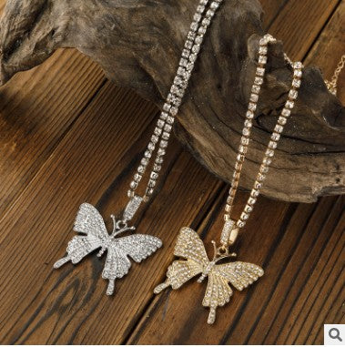 Butterfly Pendant Necklace